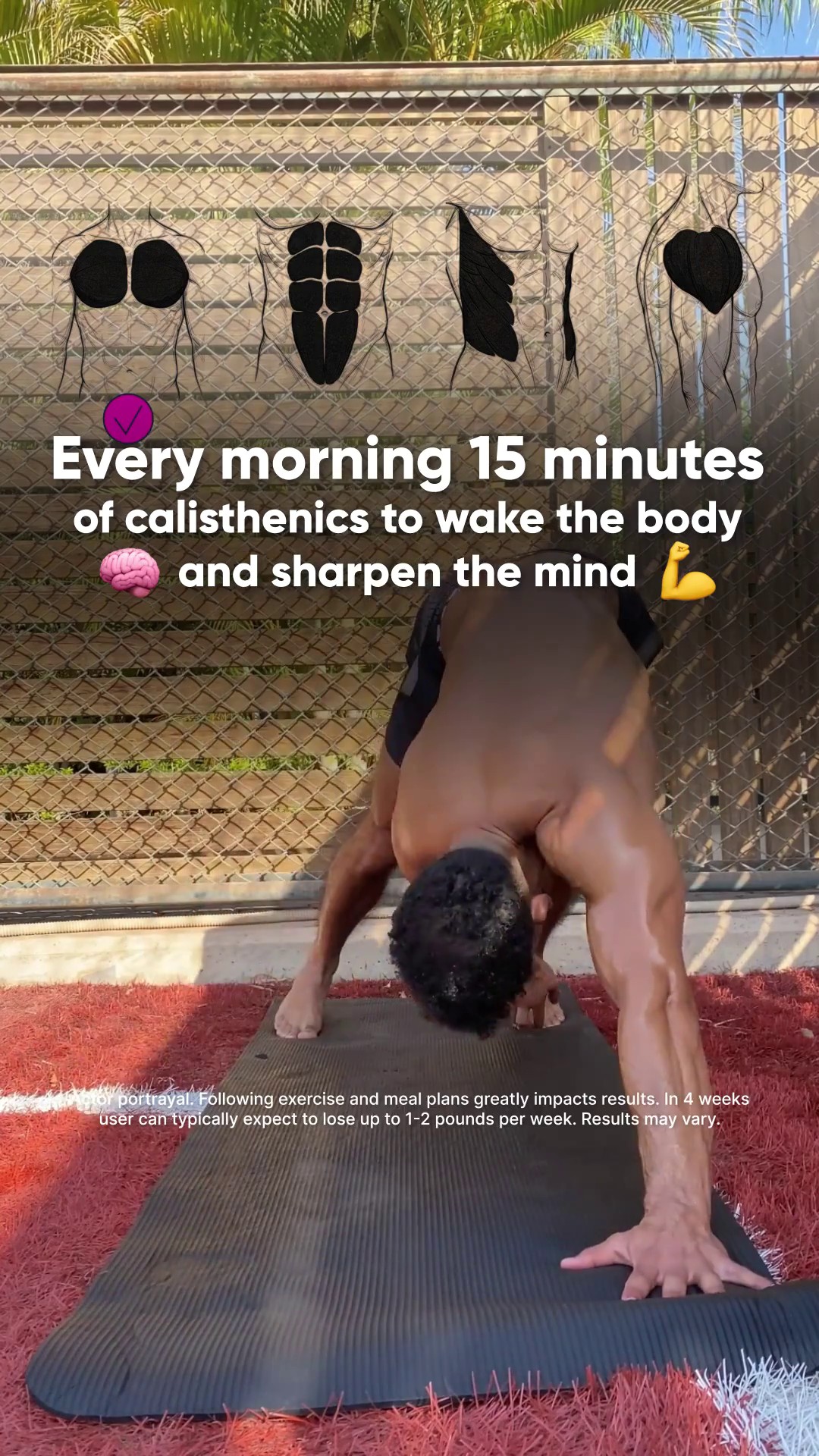 For Big Guys: Start Fifteen Today. Build Steady Strength.