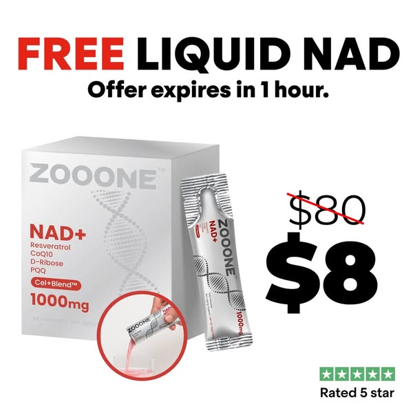 Buy 2, Get 1 FREE! — Learn the benefits of Liquid NAD+