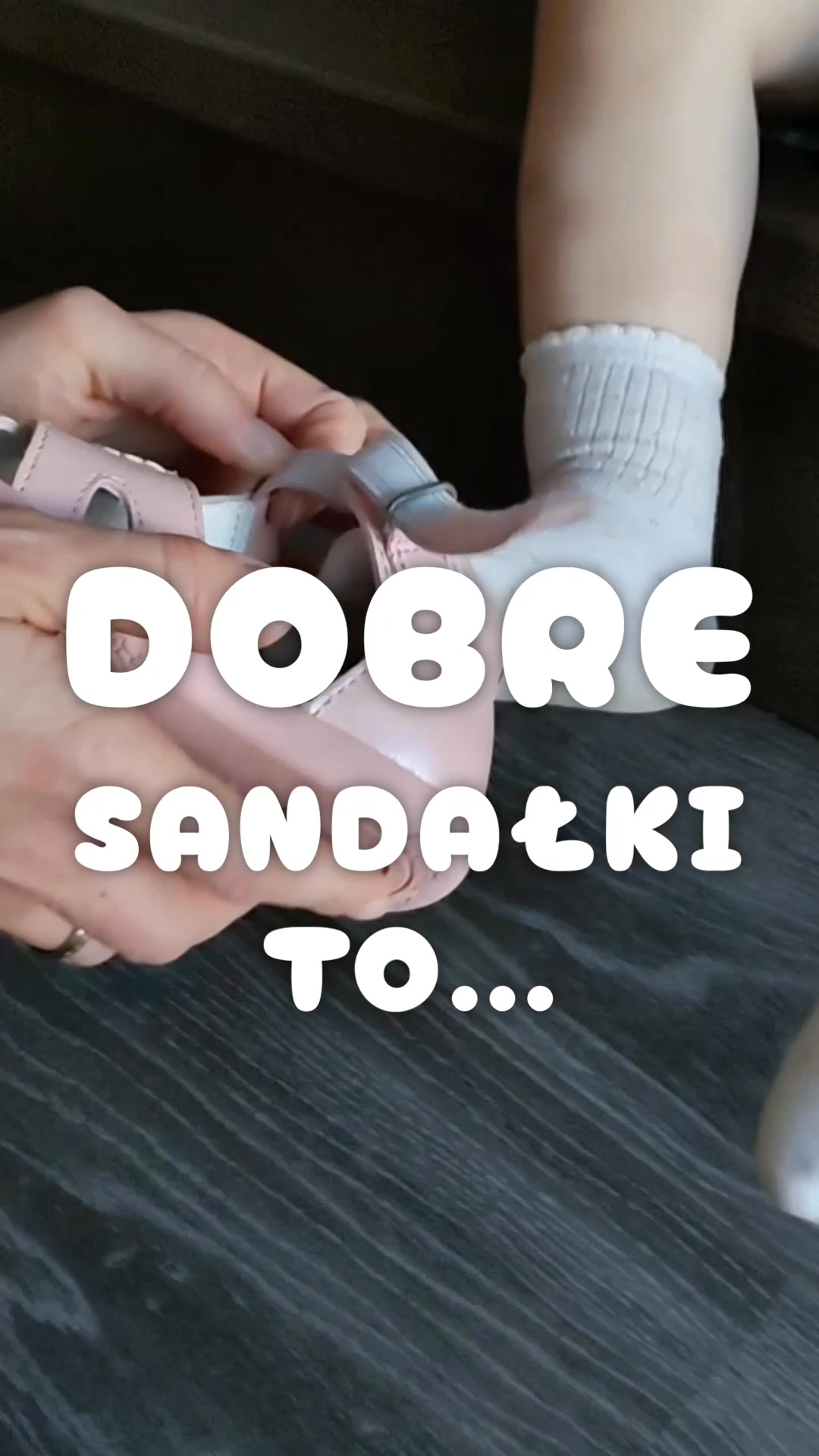 Sandałki dla dzieci