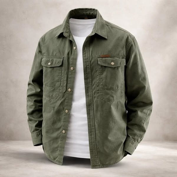 Dockside Cotton Work Shirt