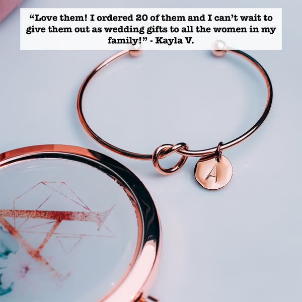 Buy 1 Get 1 free - Bridesmaid Bangles!
