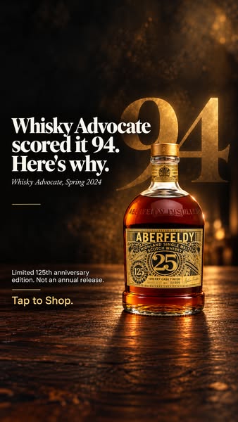 Your Aberfeldy 25 Awaits