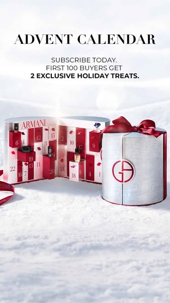 THE ARMANI ADVENT CALENDAR