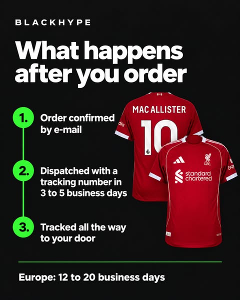 Tracked from dispatch to your door