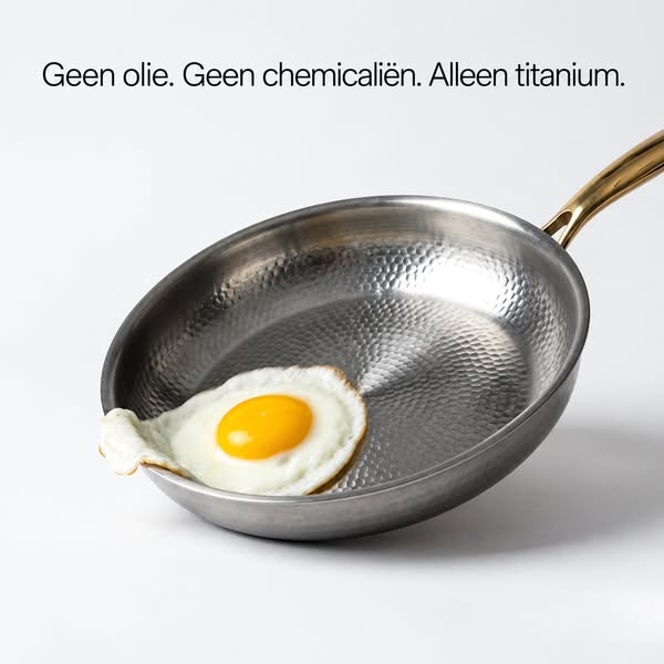 Tien kapotgeslagen pannen, maar één bleek echt