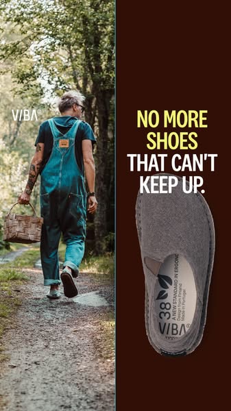 No more shoes that can't keep up.