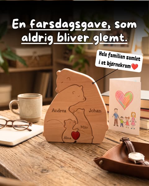 Hold familien tæt på hjertet
