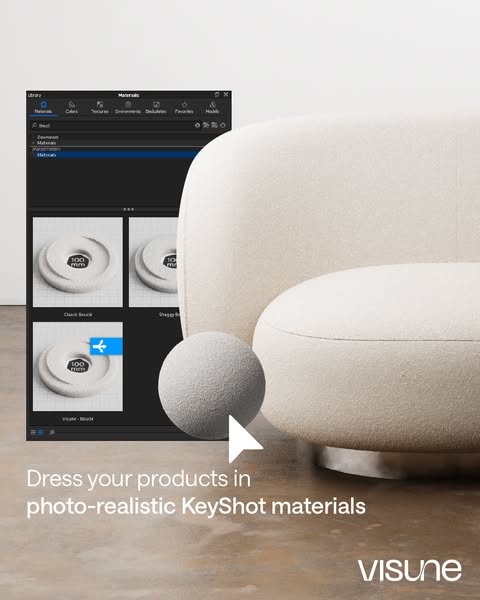 Preset KeyShot Materials