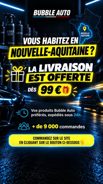 Livraison gratuite en Nouvelle-Aquitaine
