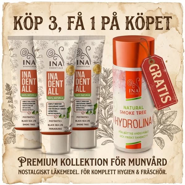 Köp 3 INA Dent-All, din Hydrolina är gratis