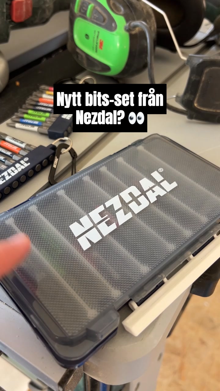 34 st Bits + Förvaringslåda