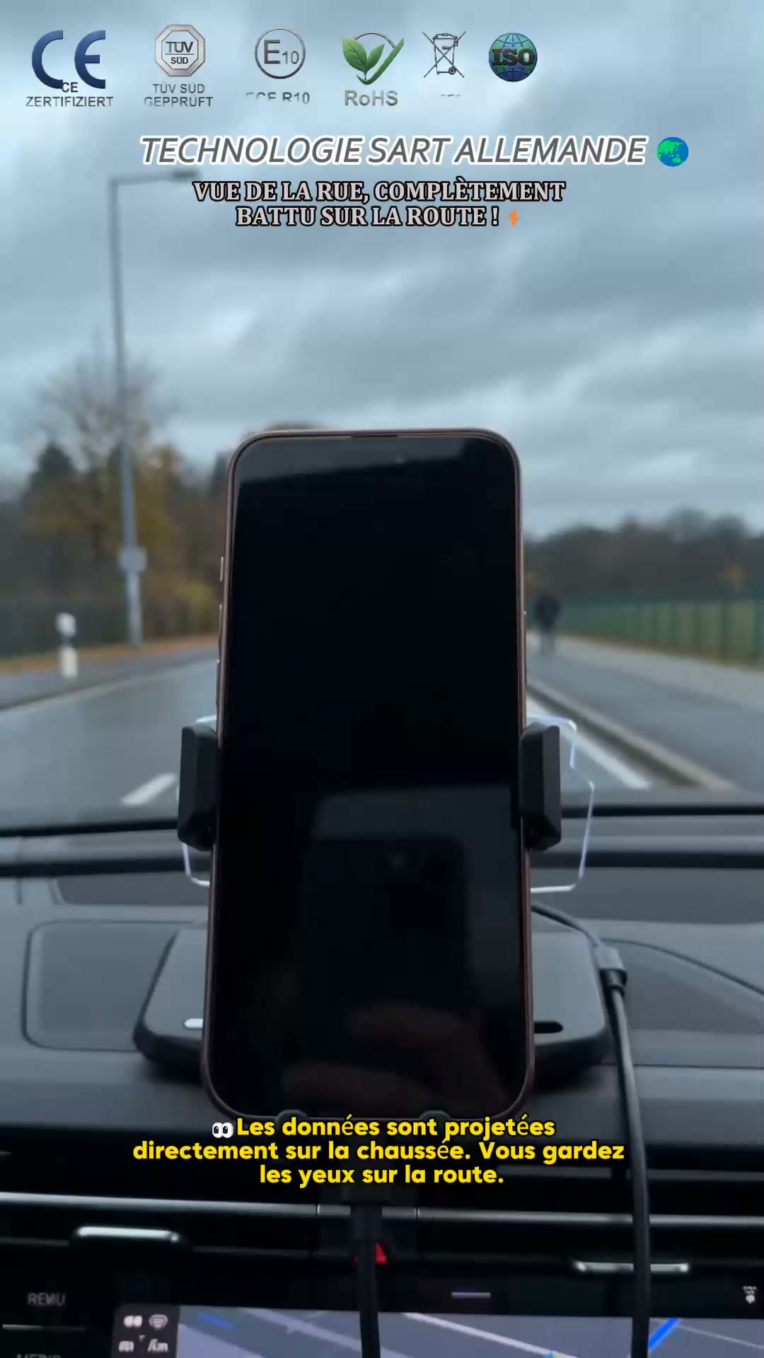 Un simple coup d'œil au téléphone = 60 mètres en aveugle ! Arrêtez ça maintenant