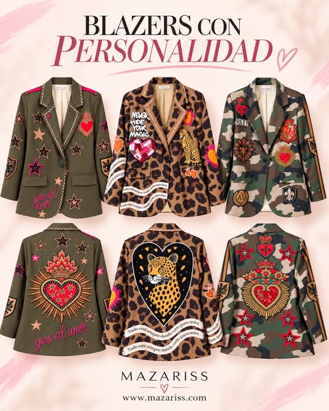 Blazers con personalidad