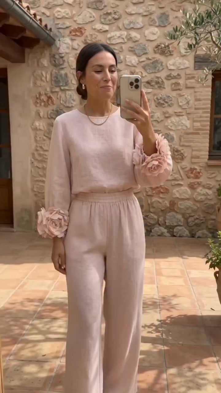 Últimas unidades del conjunto con puños florales que está arrasando esta temporada. Antes 89,95€, ahora 59,95€.