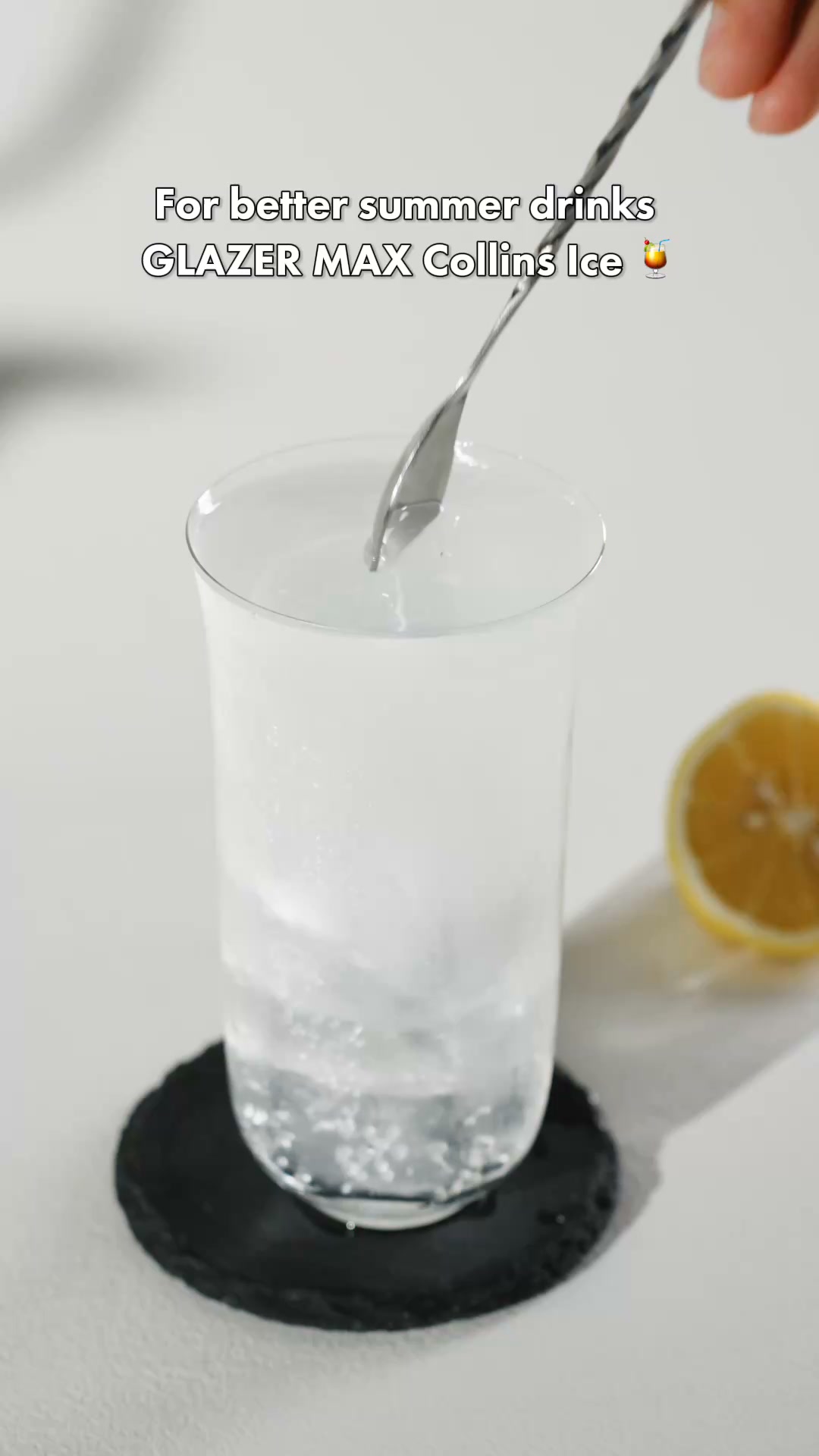 Better Ice for Better Drinks