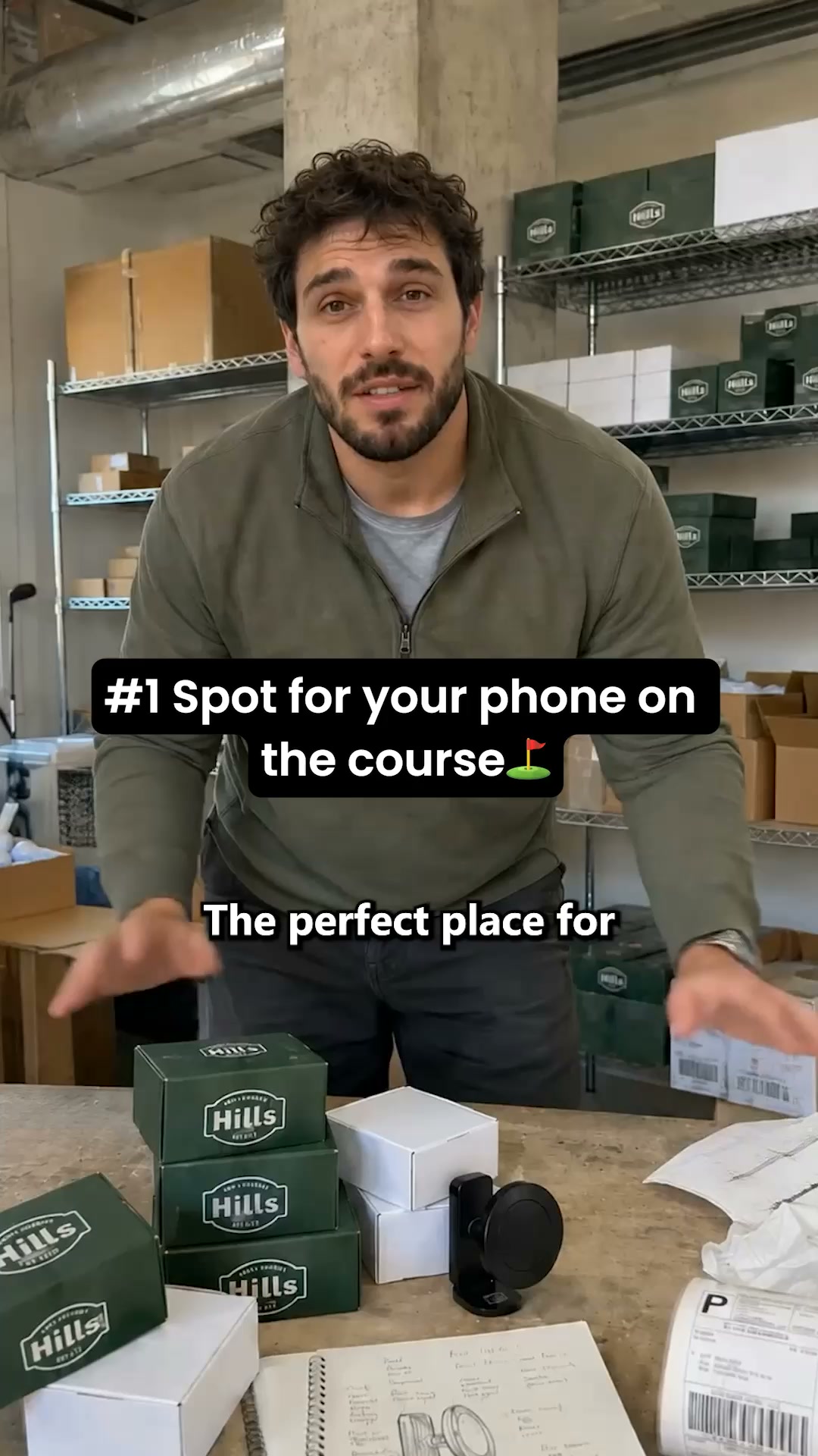 #1 Phone Holder In Golf