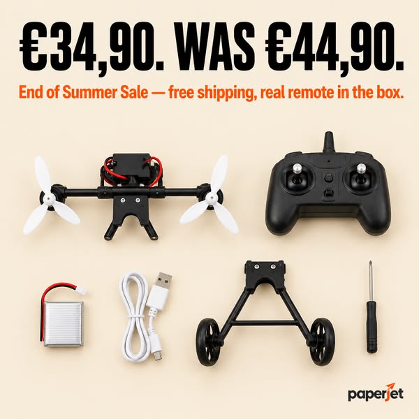 Fold, Fly, Repeat: Endless Fun in One Kit