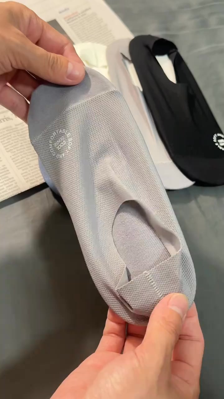 $9.99 3-Pair Invisible Grip Socks Pack