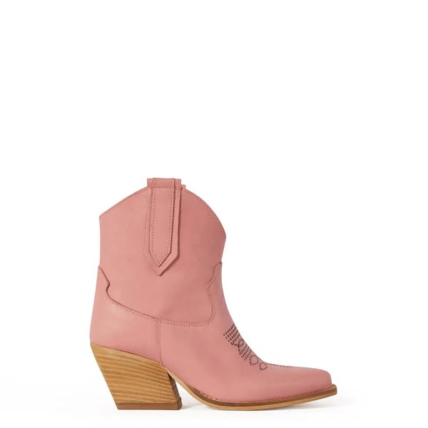 Stivaletti Texani Leila Sweet-Pink