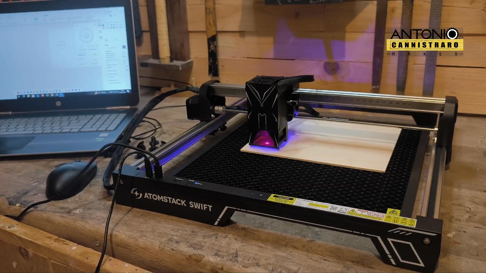 AtomStack Swift 12W Laser Engraver