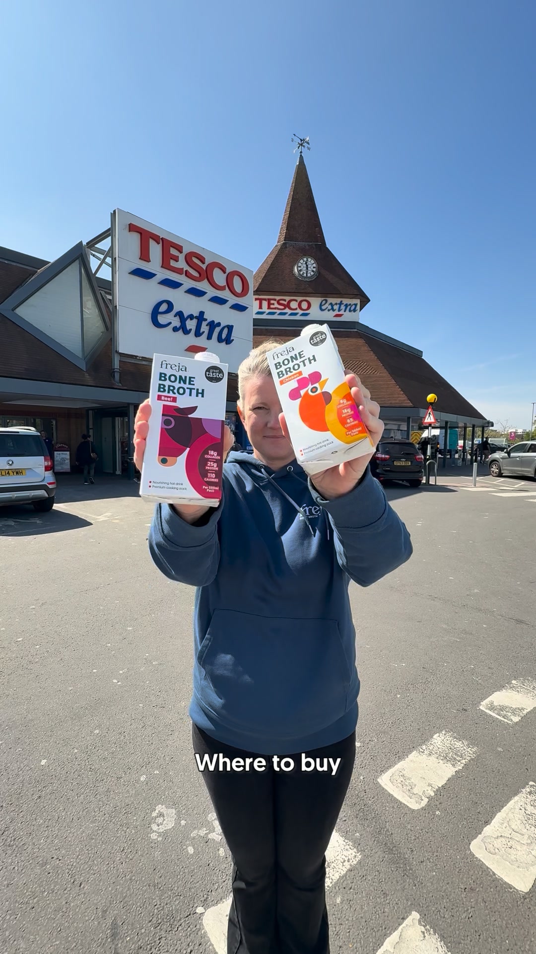 Award-winning bone broth: Available in Tesco