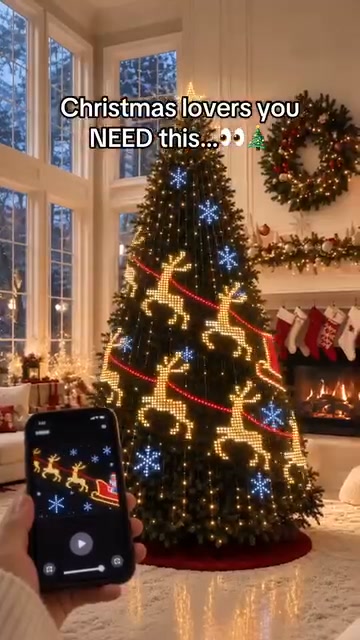 Smart Pixel Christmas Tree Lights
