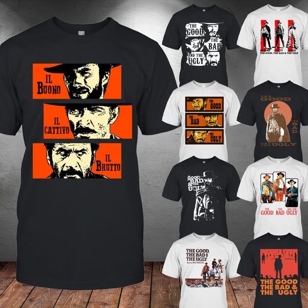 The Good the Bad and the Ugly | Custom prints store | T-shirts, mugs, face masks, posters