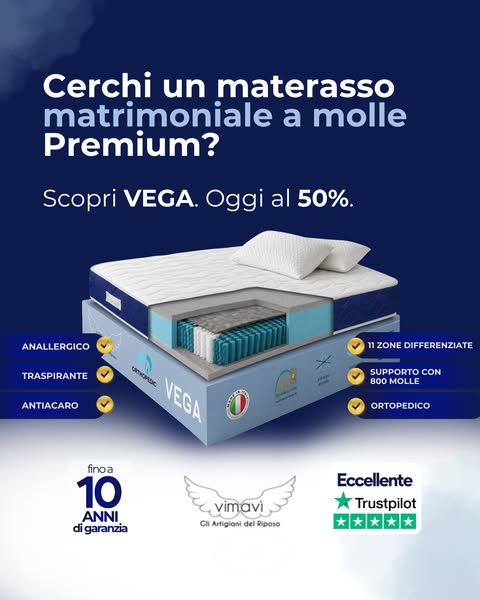 Materasso a molle.