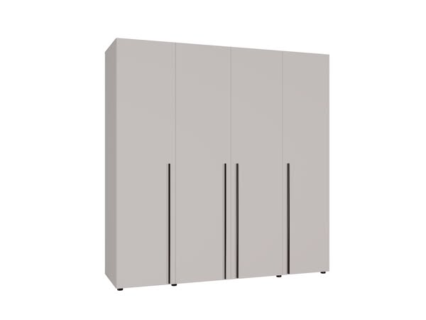 Szafa z drzwiami 4D DOMINO cashmere