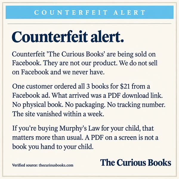 FAKE MURPHY'S LAW ON Facebook