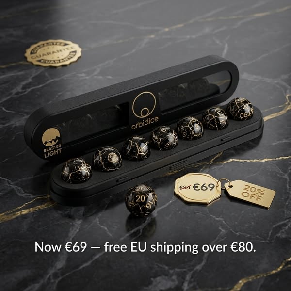€55 Dice He'll Use Every Game
