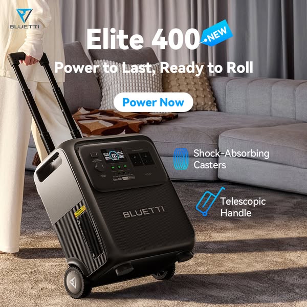 3.8kWh Power Station That Rolls With You!