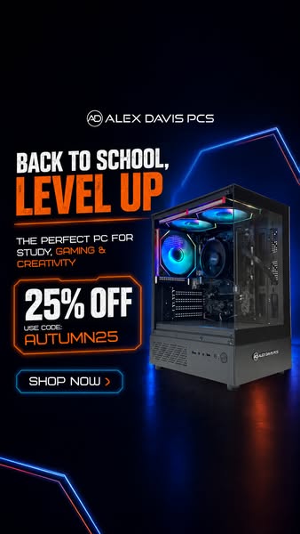 25% Off Gaming PCs
