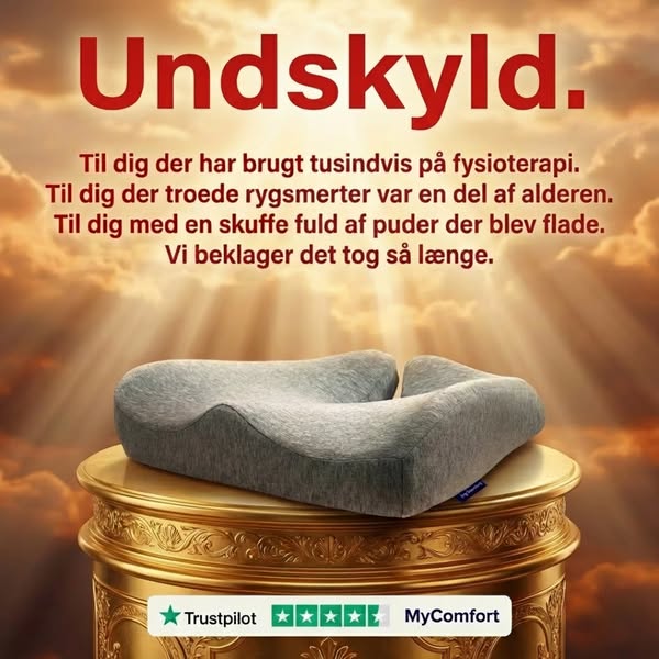 MyComfort siddepude - Gør hverdagen mere