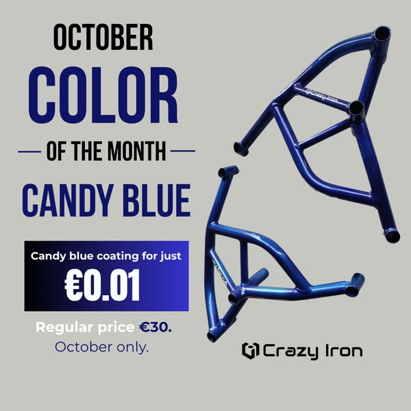 Color of the Month: CANDY BLUE | Save €29.99