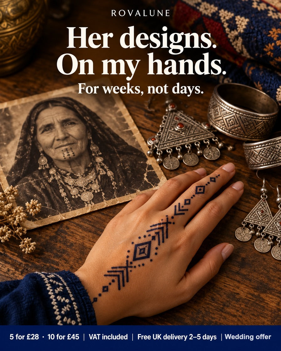 Her designs, for weeks