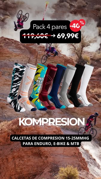 Protege tus piernas en cada bajada
