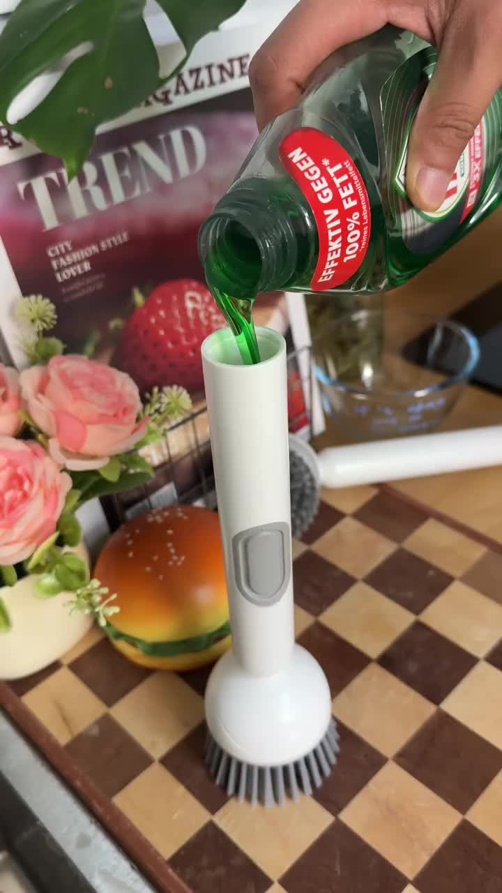 Long-Handle Rotary Scrubber