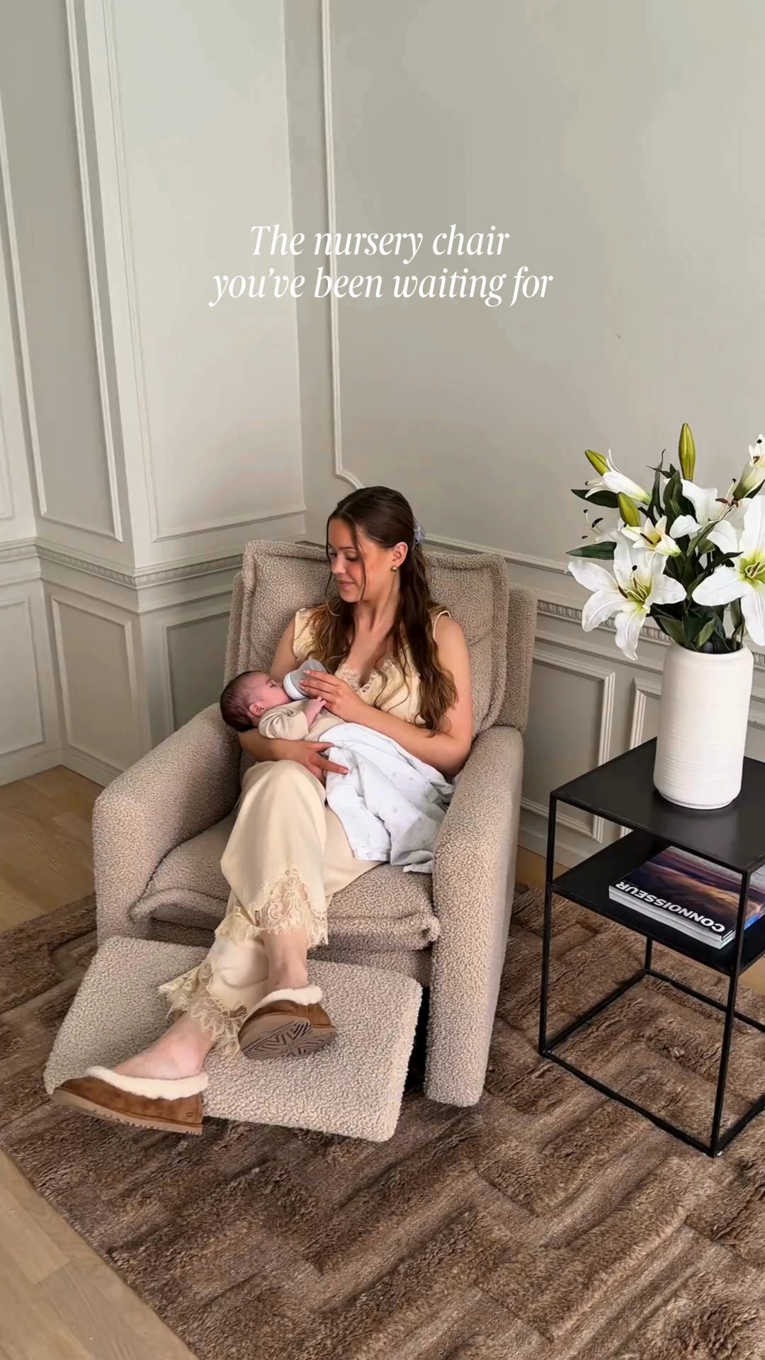 Your dream nursery chair just arrived