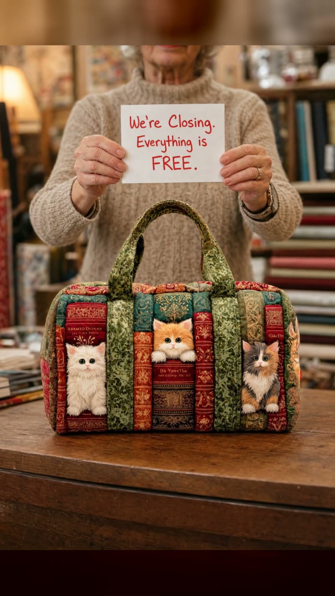 Quilted Duffle Bags — Free