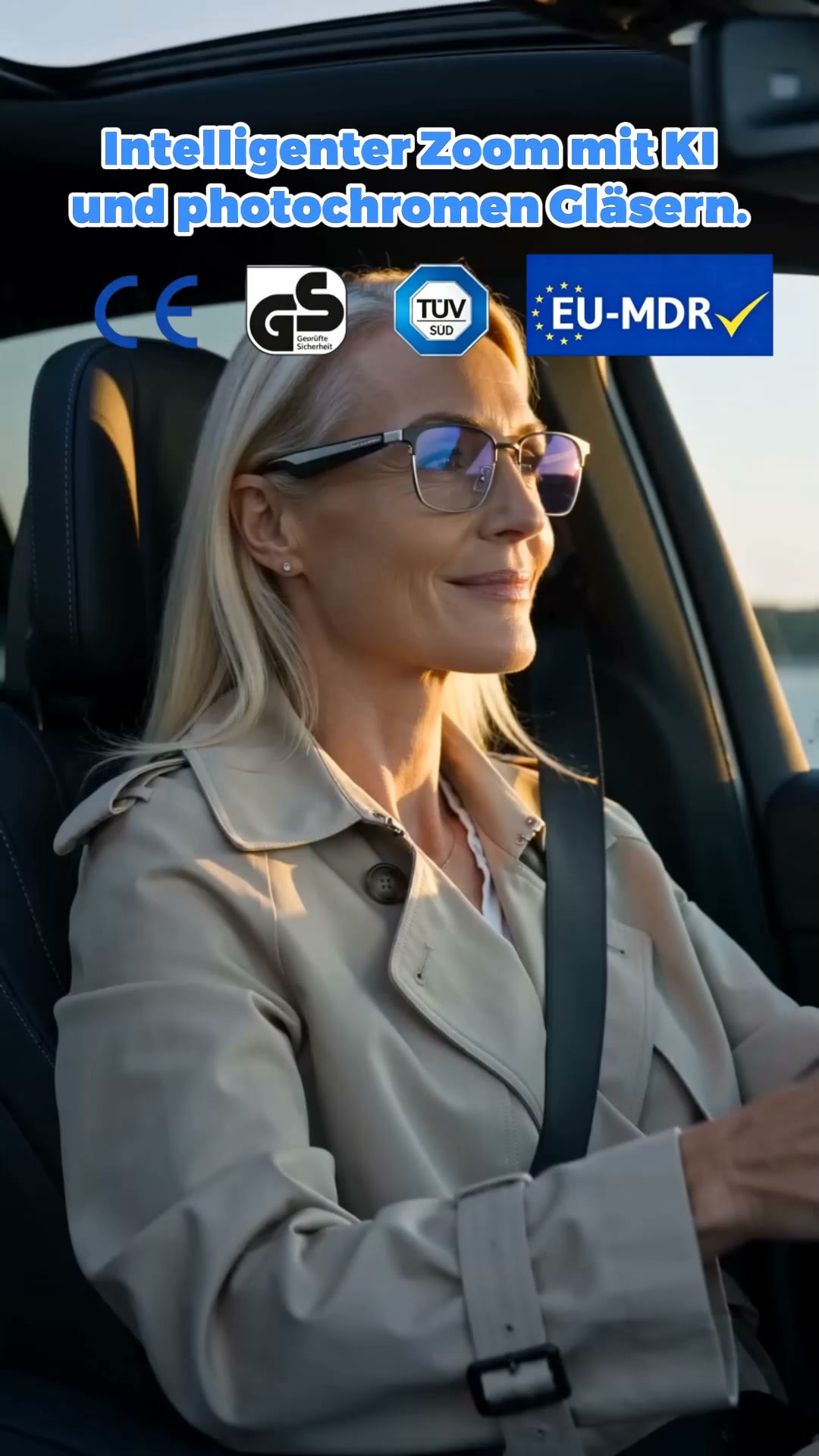 Bis zu 87% OFF! KI-Smart-Brille mit 4K-Kamera & AR (2er-Set nur 55 €)