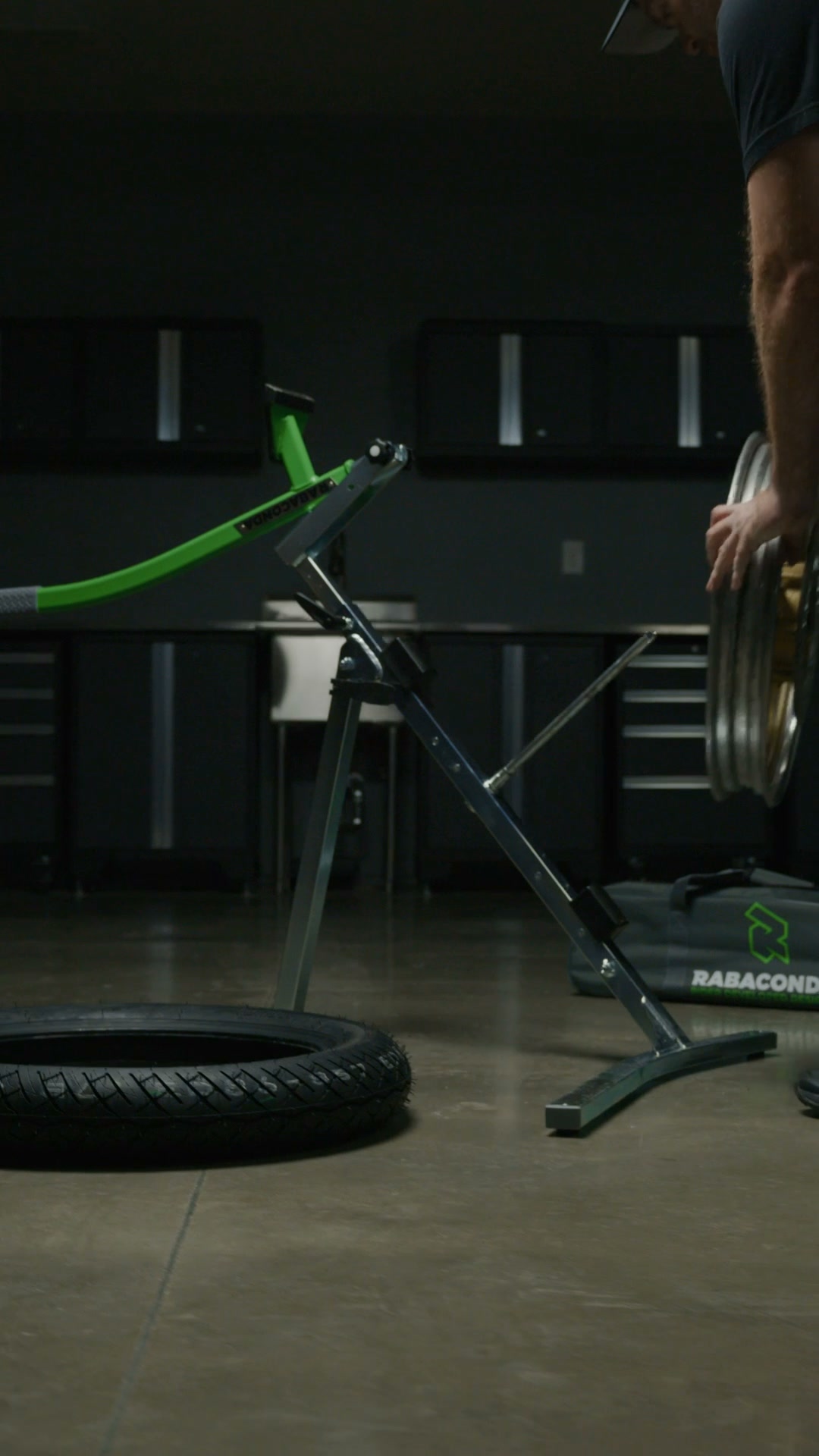 Street Bike Tire Changer