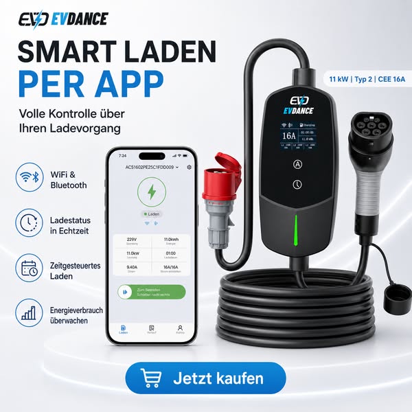 25% RABATT – Smart laden mit App