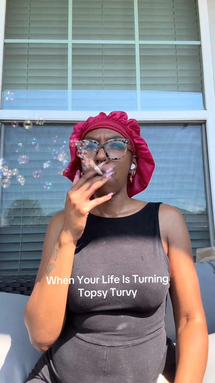 A Cigarette That Blows Bubbles