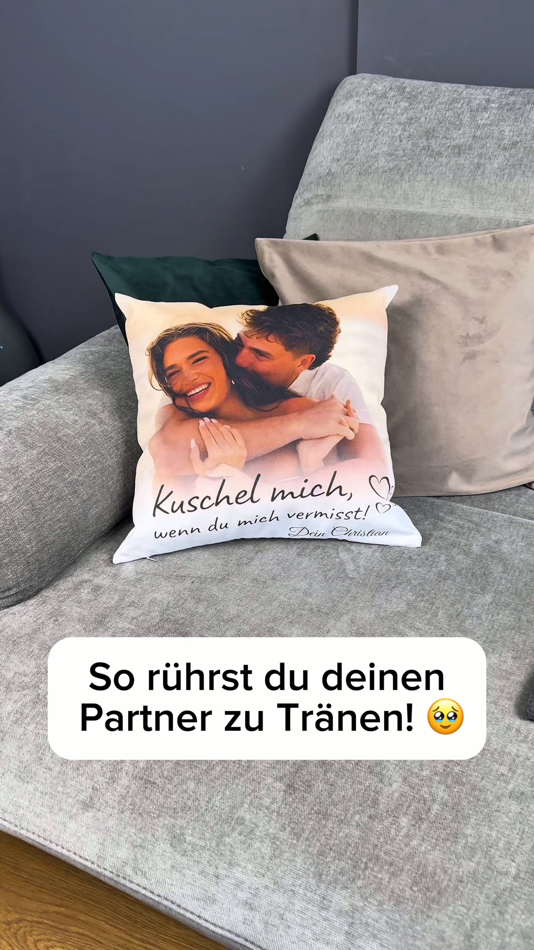Verschenke ein individuell gestaltetes Kissen