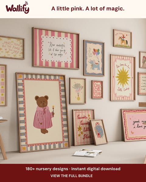 180+ Printable Nursery Designs