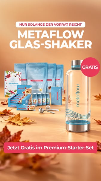 Abnehm-Shake² ohne Chaos: Premium-Set + GRATIS Glas-Shaker