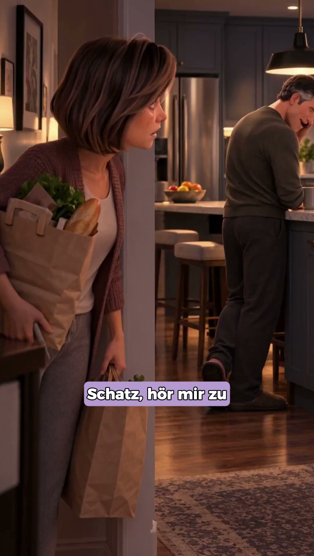 "Deine Augen haben ihr Funkeln zurück.“