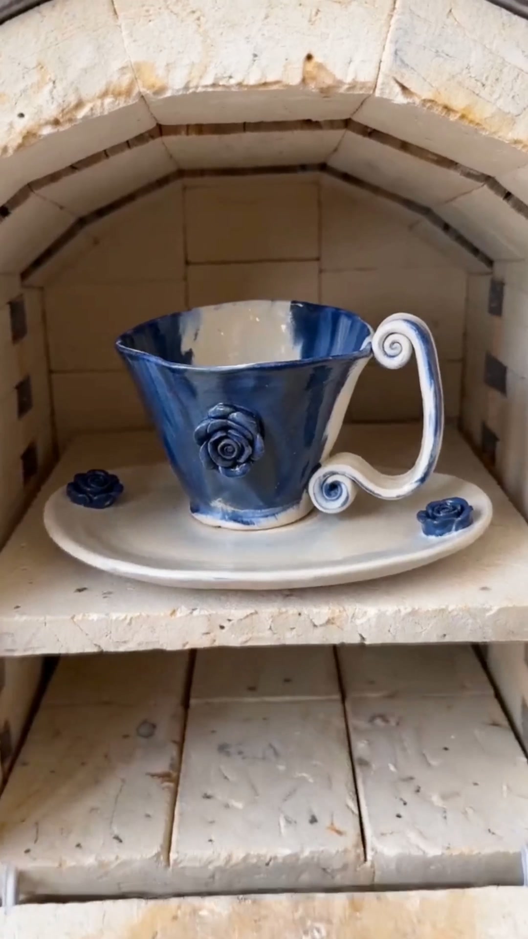 Handmade Ceramic Teacup Decor