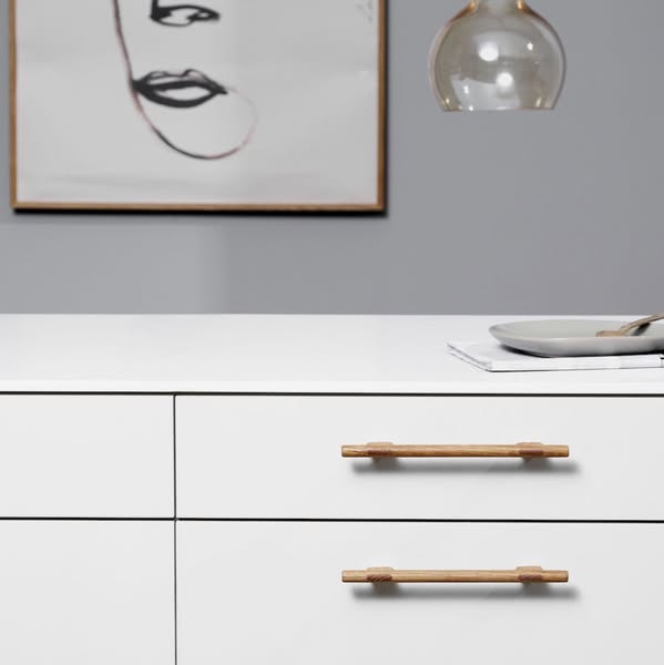 Wood handles that bring warmth to any room. Free shipping included.
